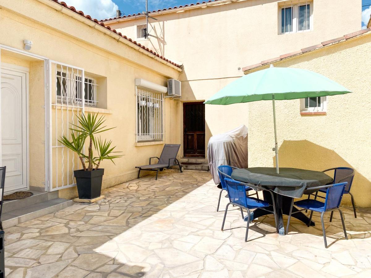 Chambre Climatisee Lit Double Dans Villa - Proche Centre Tramway Montpellier Eksteriør billede