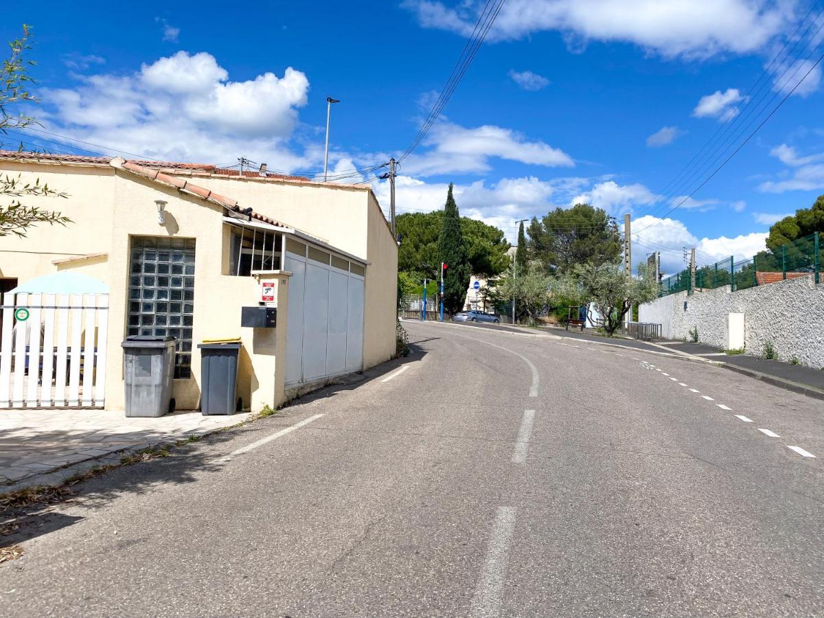 Chambre Climatisee Lit Double Dans Villa - Proche Centre Tramway Montpellier Eksteriør billede